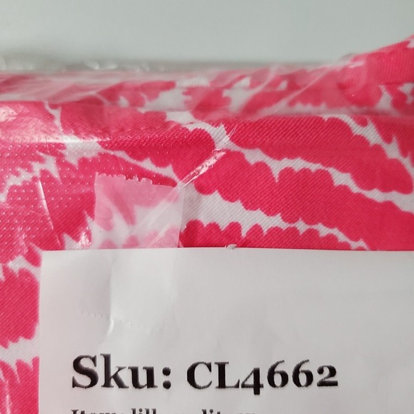 Lilly Pulitzer Women Capri Pants Size 6 Cotton Stretch Pink Preppy Beachy - Picture 15 of 15